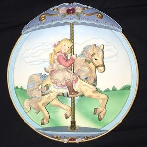 Bradford Exchange 1994 Carousel Daydreams